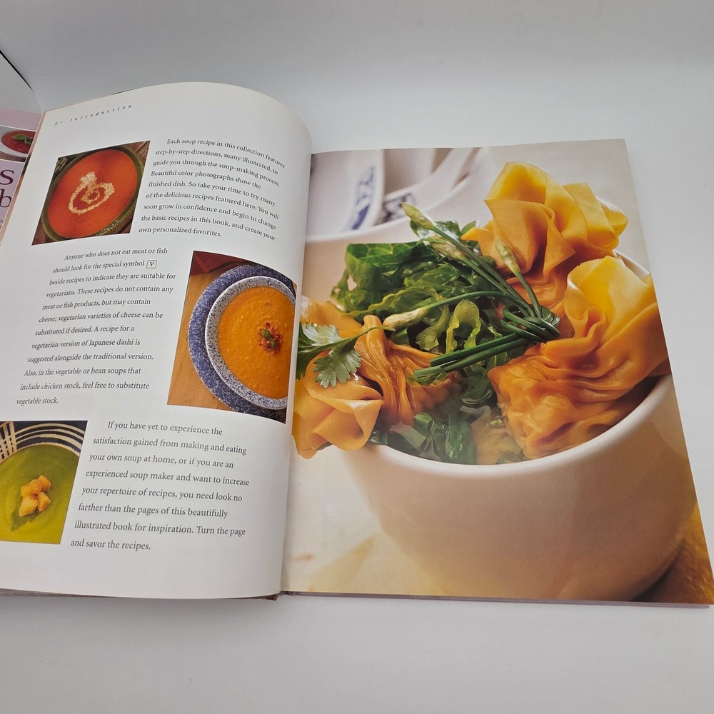 The Soup Bible Cookbook Debra Mayhew 200+ Recipes Hardcover Color Photos Healthy - Picture 5 of 10